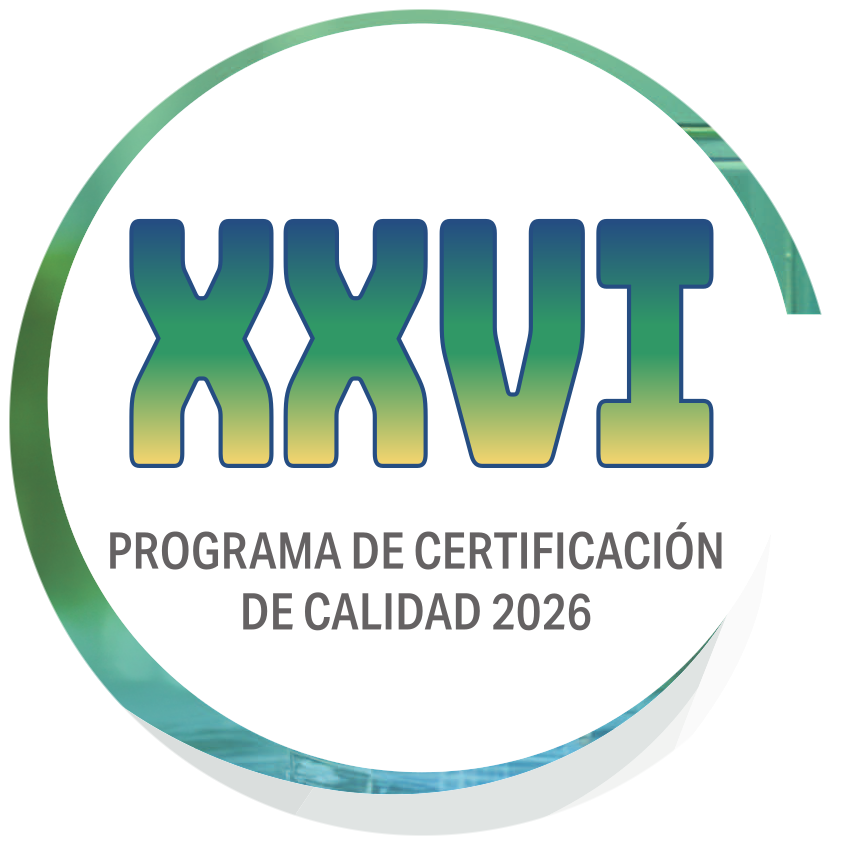 XXVI Programa de Certificación de Calidad 2026
